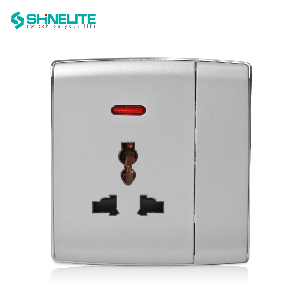 15 Years Warranty UK British Standard Wall Switch Socket Venus Design Electrical Switch Socket