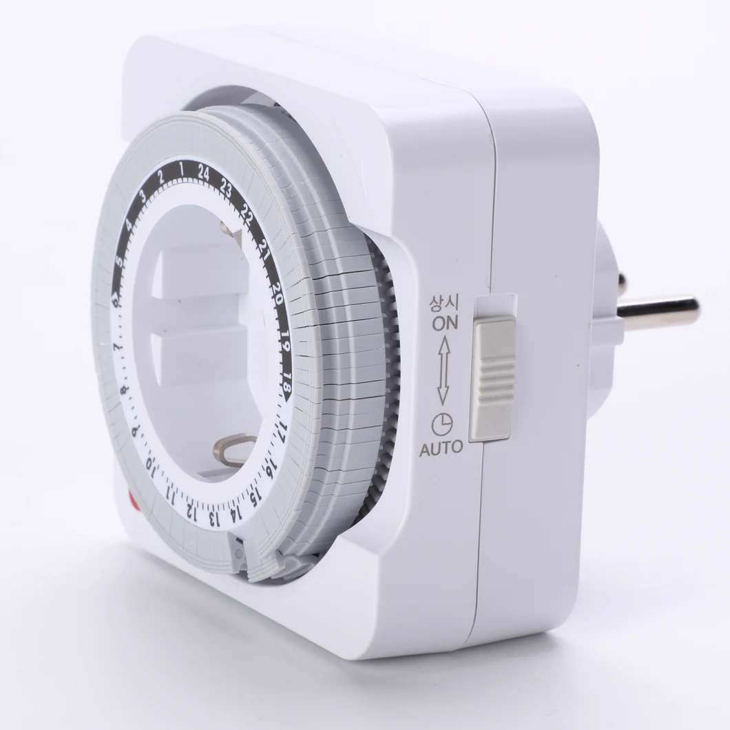 24h EU Mechanical Timer Switch, Timer Socket