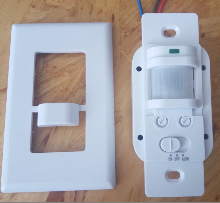 Es-P28b Square Shape Wall Flush PIR Mount Sensor Switch