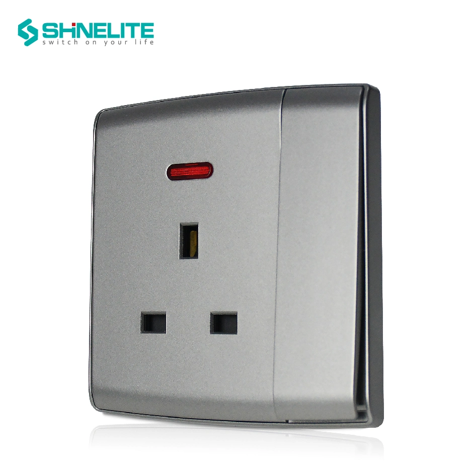 15 Years Warranty UK British Standard Wall Switch Socket Venus Design Electrical Switch Socket