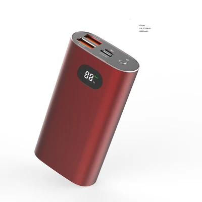 Schnelllade-Pd30W-Powerbank mit zwei USB-Anschlüssen