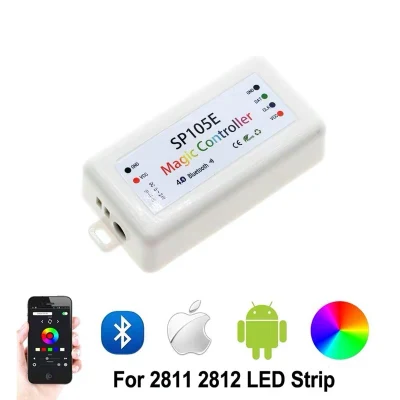 Sp105e Magic Bluetooth LED Controller Pixel Remote Aquarium Bluetooth APP Steuerung für LED Streifen Licht Magic Controller