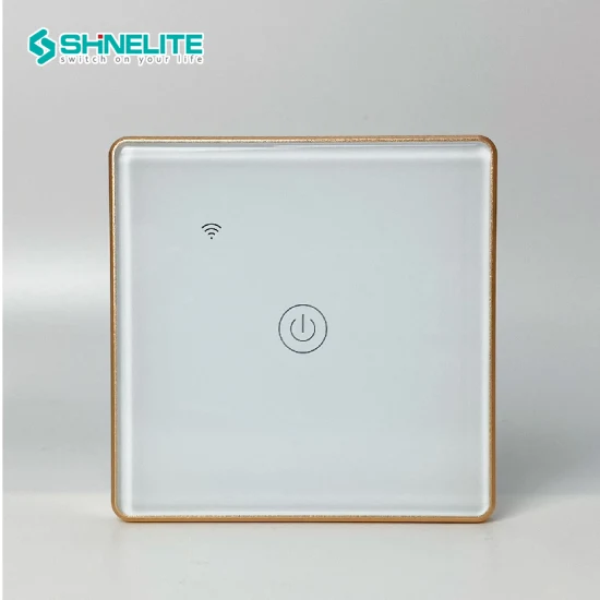 Alexa WiFi Switch Wandlichtsteuerungssystem 1 Gang WiFi Smart Switch