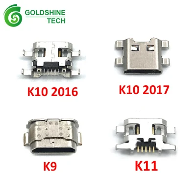 Micro Mini USB Jack Buchse Stecker Ladegerät Ladeanschluss für LG K9 K11 K10 K4 2017 K10 2016 Mobile Teile Telefon Ersatz